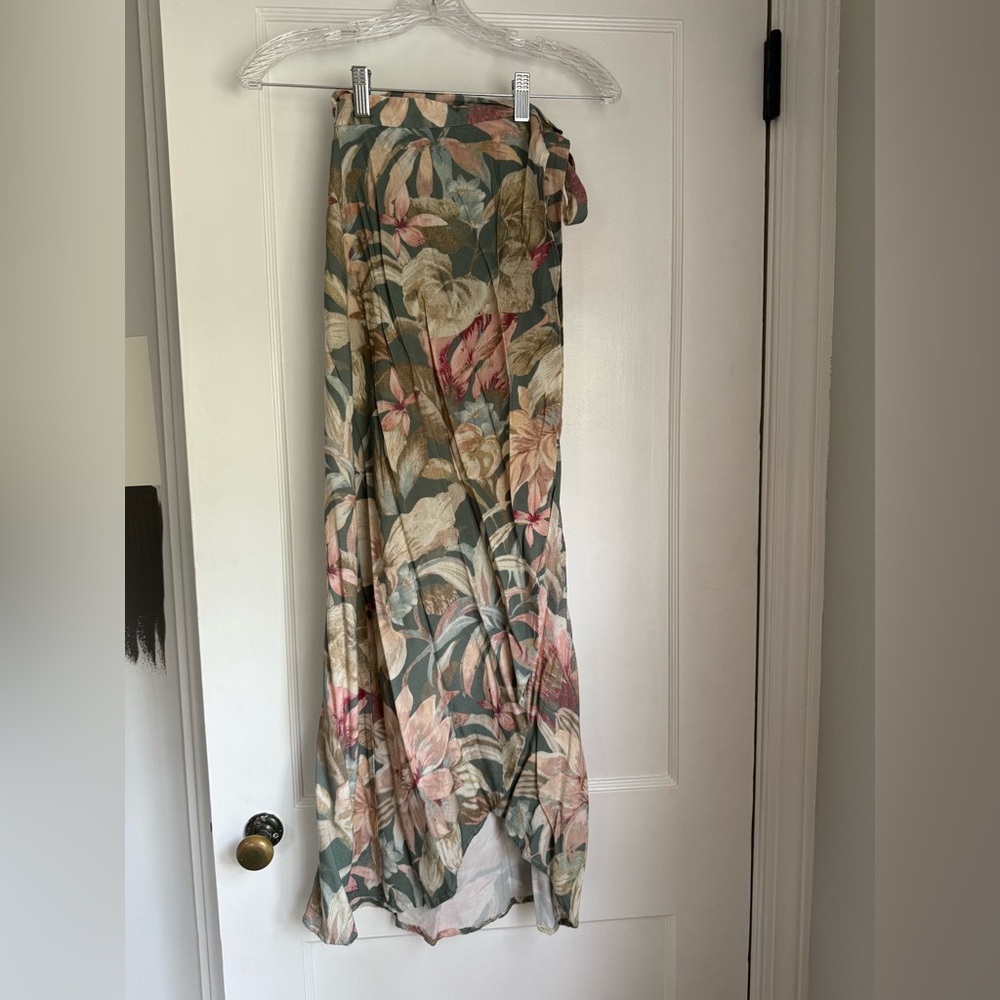 Show Me Your MuMu Tropical Floral Maxi Skirt